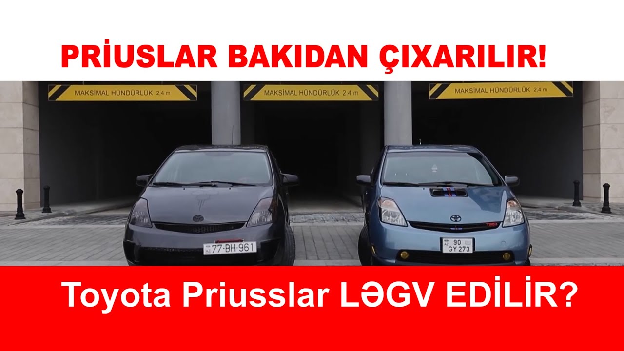 Toyota Priuslar Legv Edilir. ALMAYİN BU MAŞINI