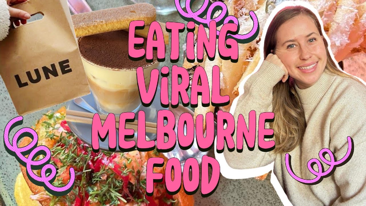 Craving Viral Melbourne Foods | Lune Cookie Croissants, Fancy Pastries and Tiramisu Coffee