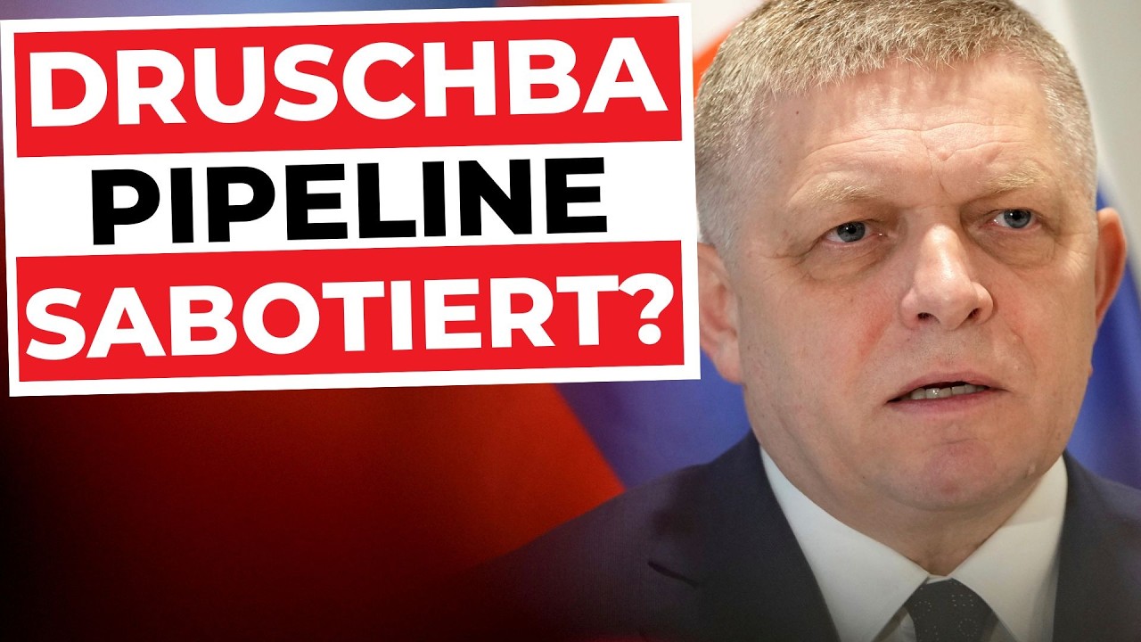 UKRAINE unter VERDACHT! (Druschba-Pipeline Sabotage?)