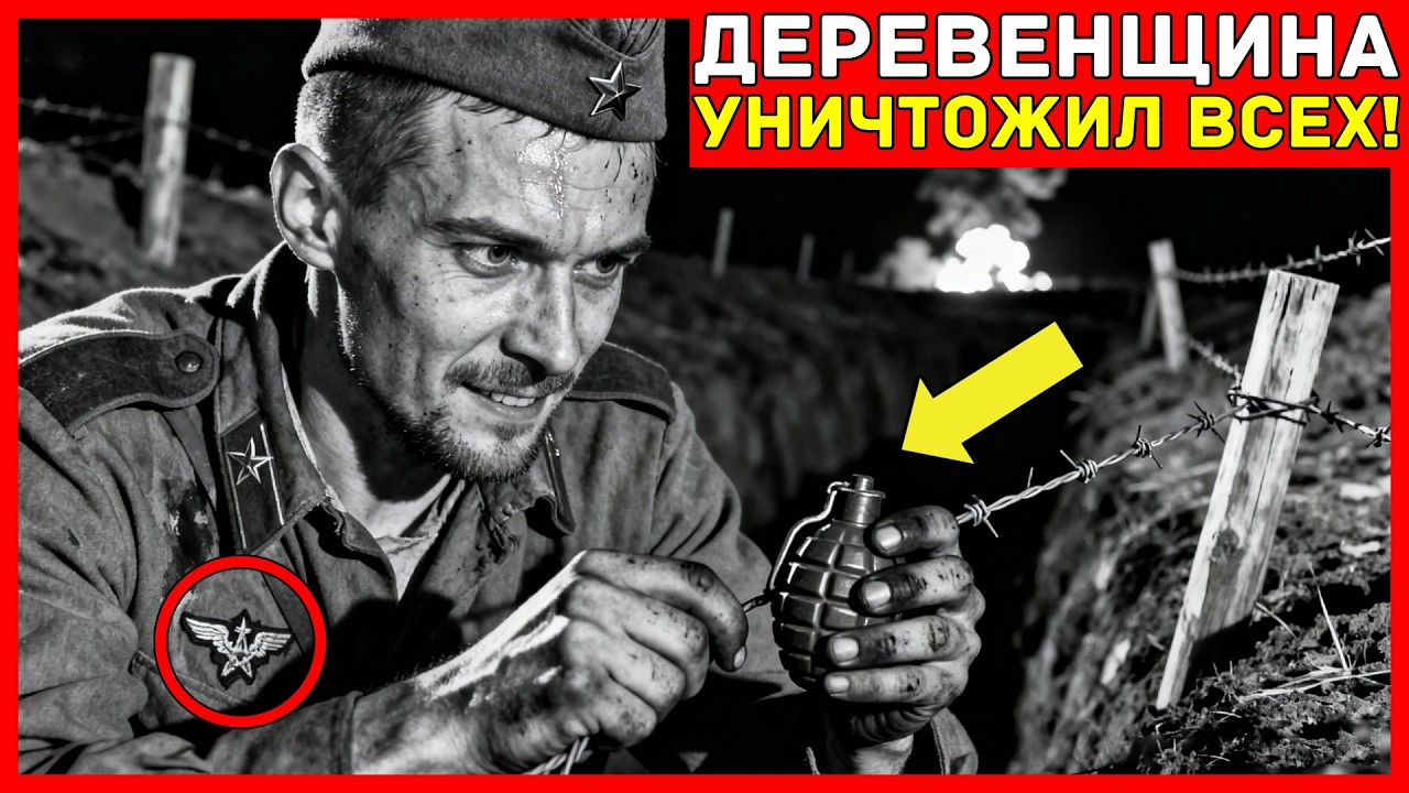 Над ДЕРЕВЕНСКИМ ДУРАКОМ С ПРОВОЛОКОЙ СМЕЯЛИСЬ все офицеры — пока его ловушка не УНИЧТОЖИЛА ВСЕХ...