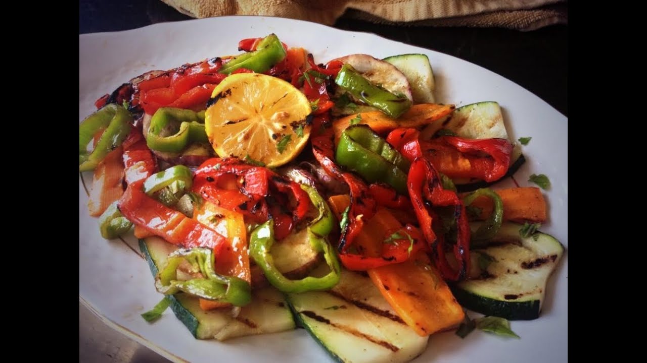 Parrillada de verduras o verduras a la plancha | Grilled vegetables