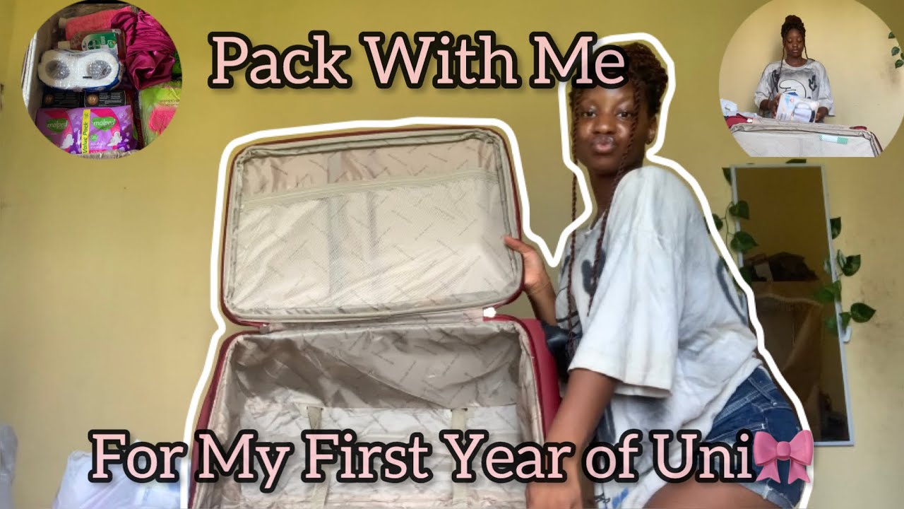 Pack With Me For My First Year Of Uni🎀