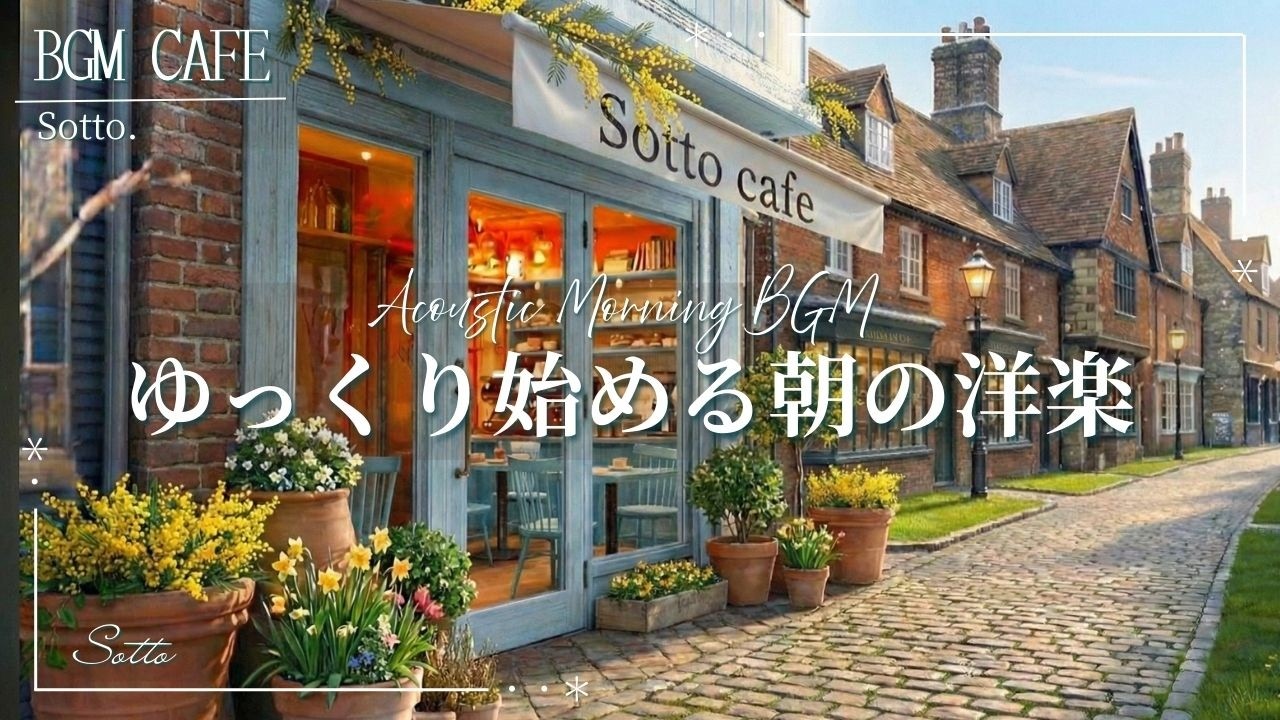 【朝カフェ洋楽】心地よい朝☕️部屋でかけ流す穏やかな時間♪洋楽プレイリスト