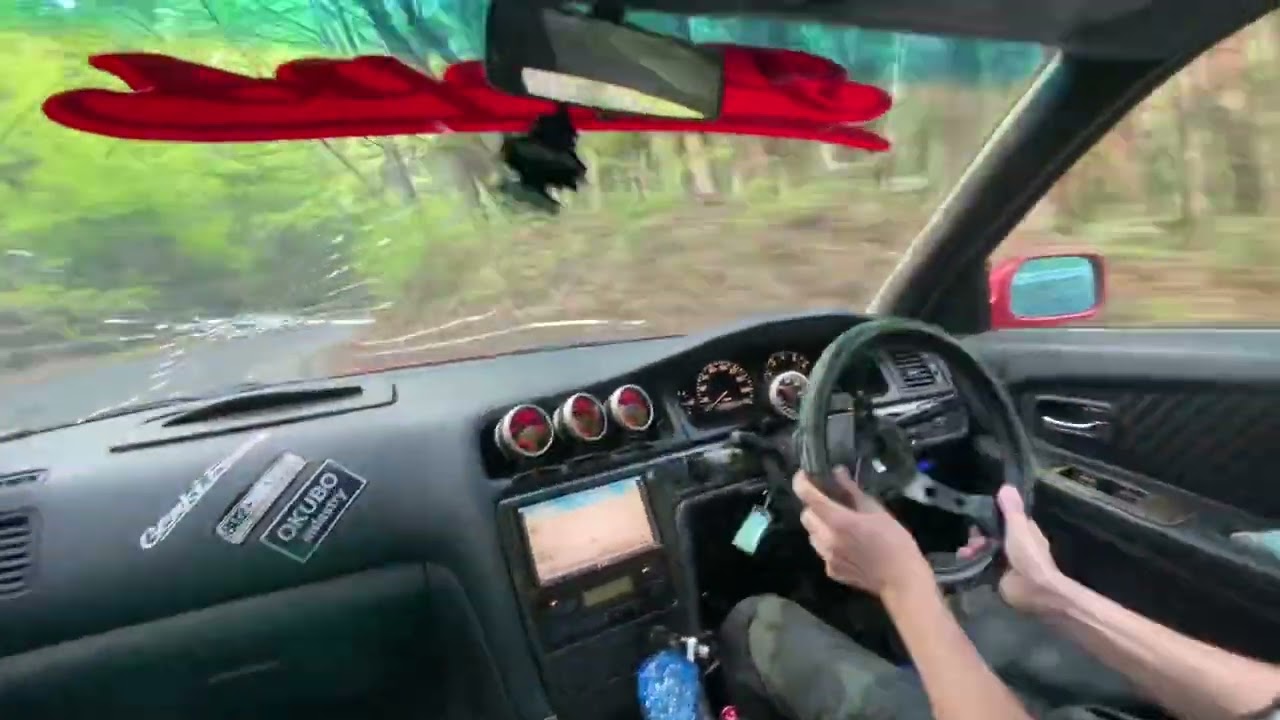 Touge  drift in japan onboard  グンサイ