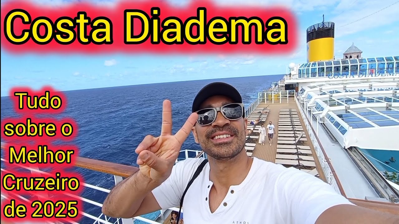 COSTA CRUZEIROS 🛳️ Tudo que tem no Costa Diadema | O melhor Cruzeiro no Brasil 
