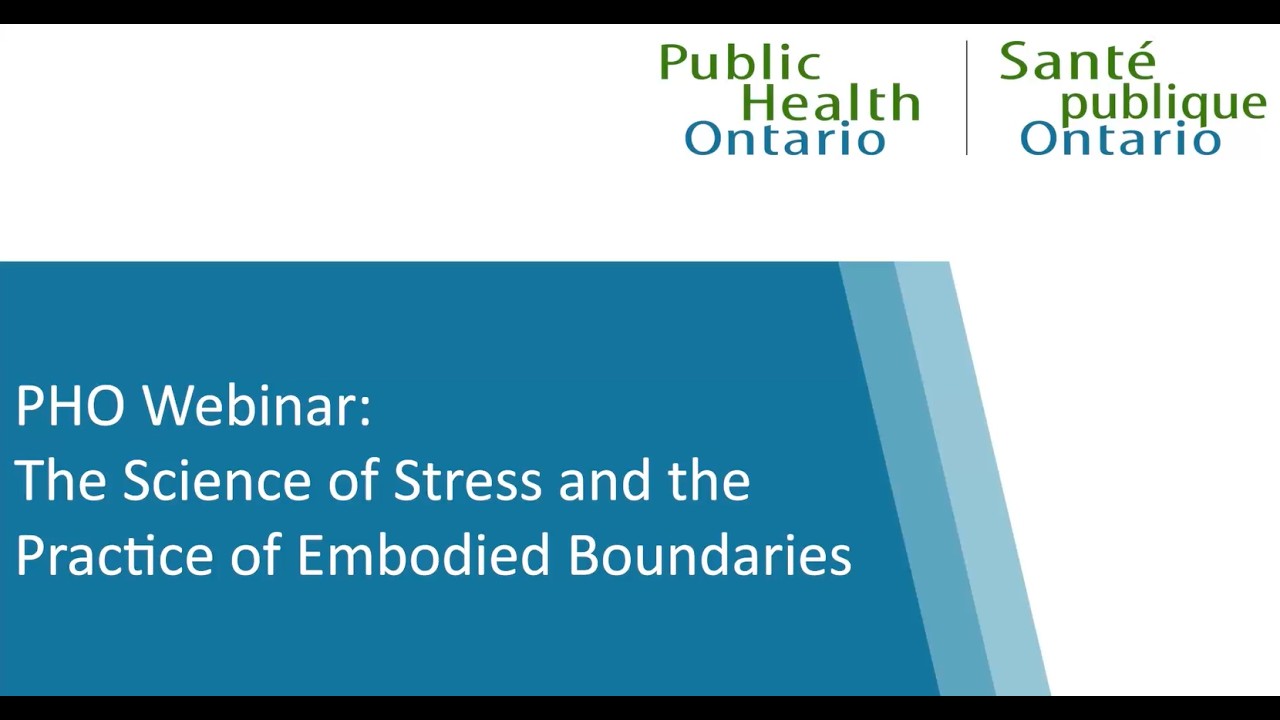 The Science of Stress and the Practice of Embodied Boundaries: Practical Somatic Tools