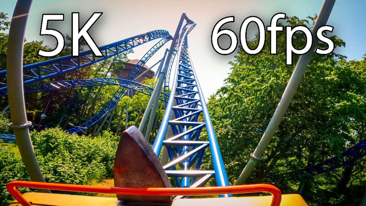 Anubis: The Ride front seat on-ride 5K POV @60fps Plopsaland De Panne