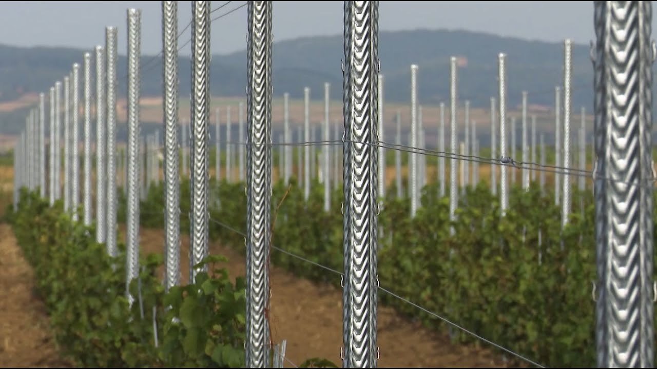 Savremena oprema u vinogradarstvu - TORNADO potporni stubovi