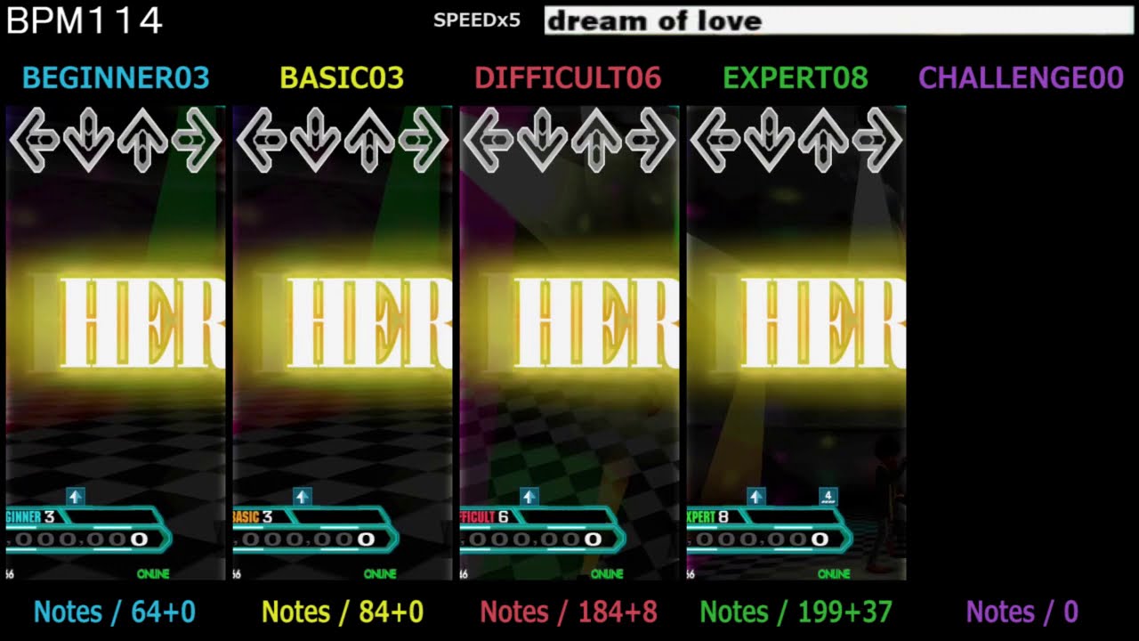 DDR / dream of love - SINGLE (DanceDanceRevolution SuperNOVA2)