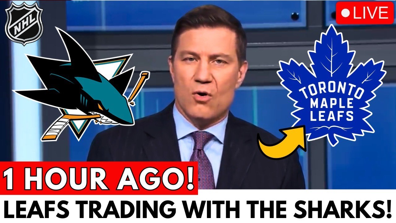 🏒🔥 LEAFS TRADING A SUPERSTAR WITH THE SHARKS! IS IT A GOOD IDEA LEAFS NEWS