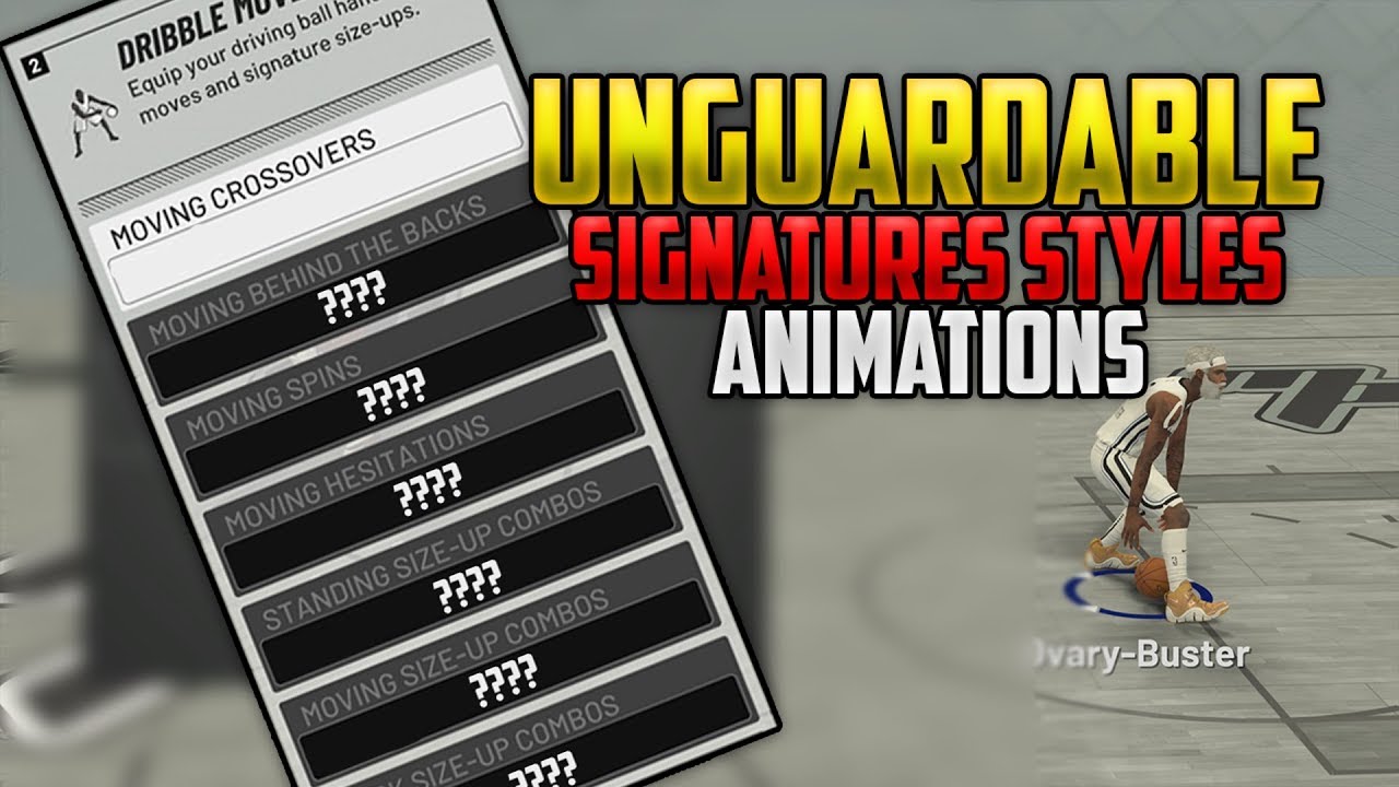 NBA 2K19 BEST SIGNATURE STYLES AND ANIMATIONS FOR ANKLE BREAKERS!!!!