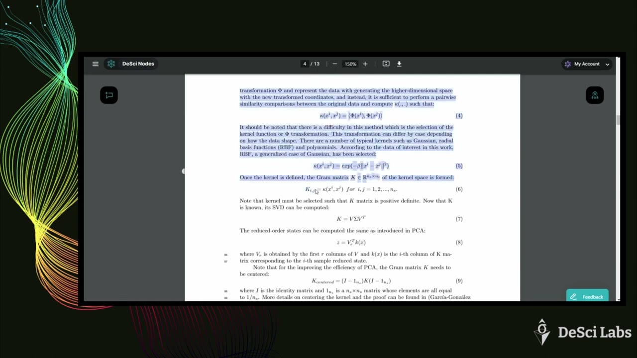 Nonlinear methods for reduced-order modeling of the Thermospheric density field