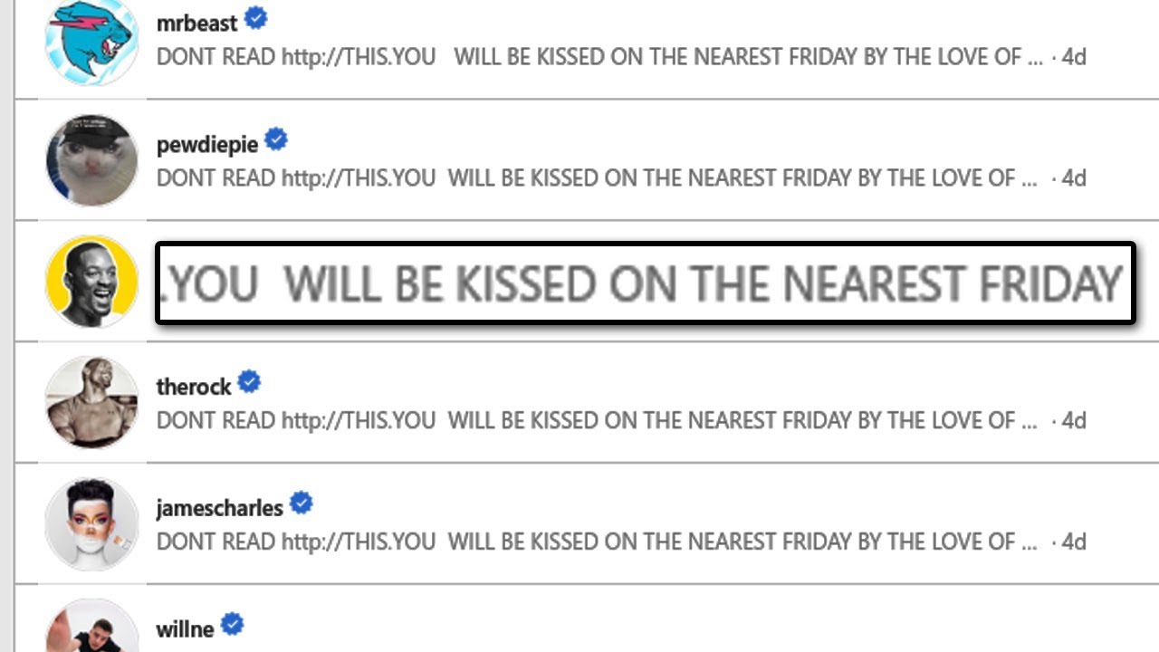 I sent CHAINMAIL to 100 Youtubers & they unfollowed me