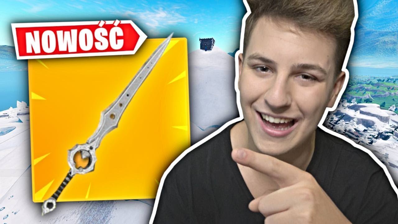NOWY LEGENDARNY MIECZ W FORTNITE! JACOB
