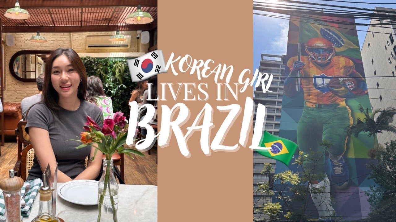 (KOR/POR/ENG)Korean Girl🇰🇷Lives in Brazil🇧🇷 VLOG⎮상파울루 브이로그⎮ep4. 카페가고 마트가는 일상, 이타임비비, 일본인거리