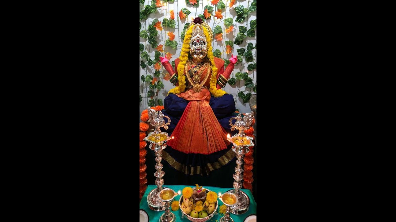 Varamahalakshmi saree draping    #decoration #varamahalakshmisarees #goddess #lakshmi #blessed