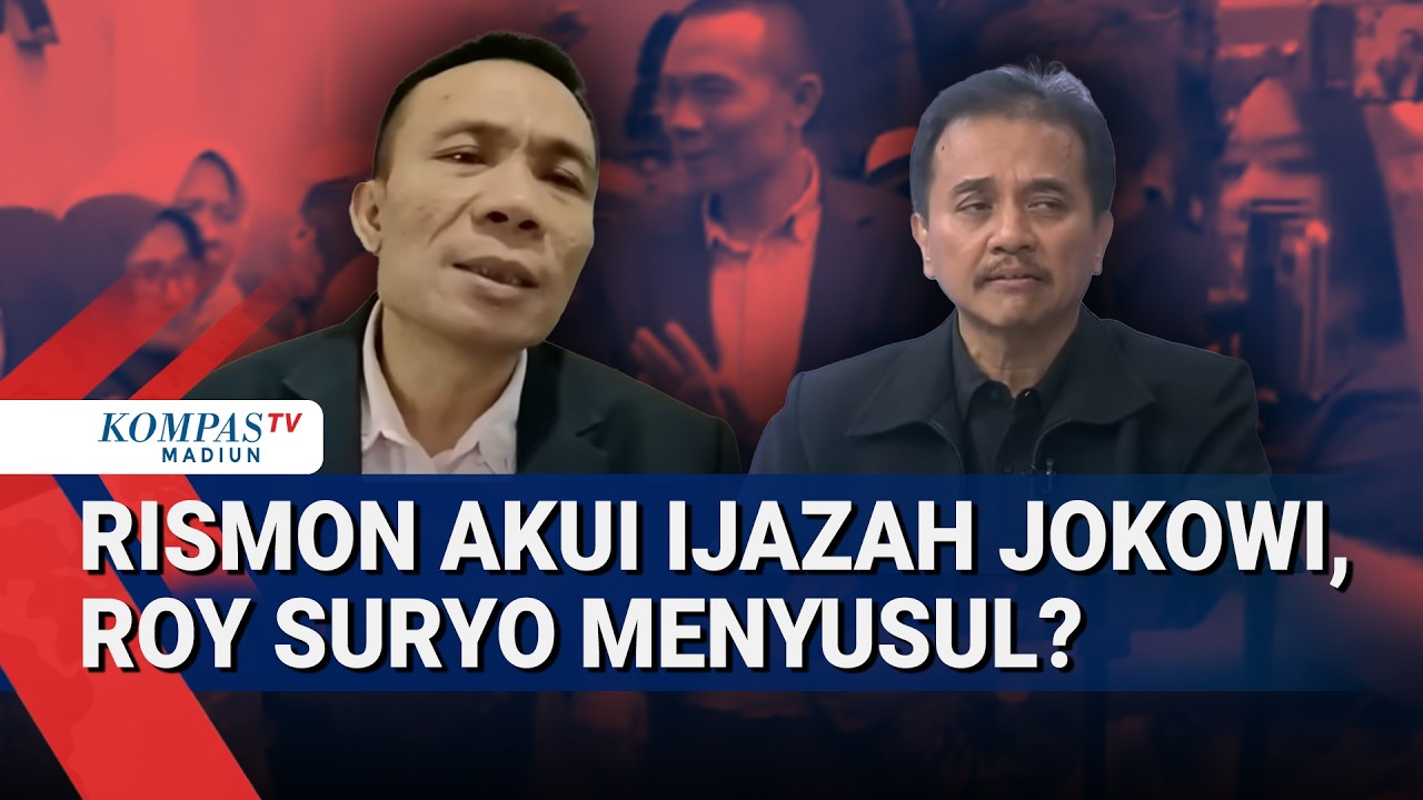 Debat Panas! Roy Suryo VS Andi Azwan Respons Rismon Akui Ijazah Jokowi Asli