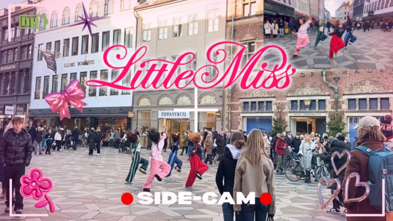 [DANCE IN PUBLIC, SIDECAM, DENMARK] GIRLSET  - 'LITTLE MISS’ | EUNOIA DANCE CREW