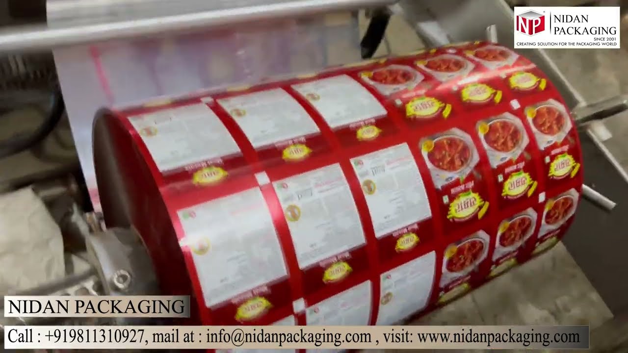 Multi Track 600 P Servo Auger Filling - Spice Powder Pouch packing Machine - Nidan Packaging