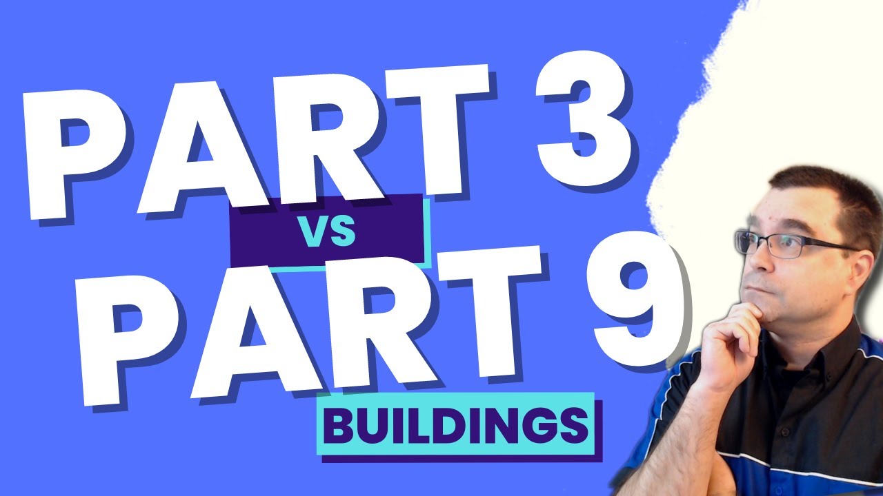 This method always works! Distinguish between Part 3 & Part 9 buildings (Ontario Building Code)