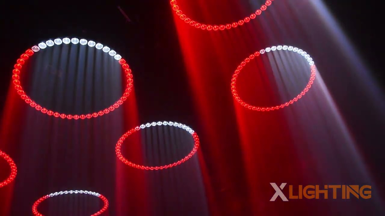 Transform Your Stage with the Kinetic Light X-K16C Beam Ring Light #kineticlights #stagelight