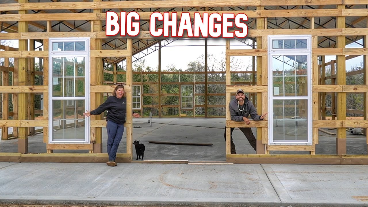 We Cannot Believe The Change On The Barndominium After Today