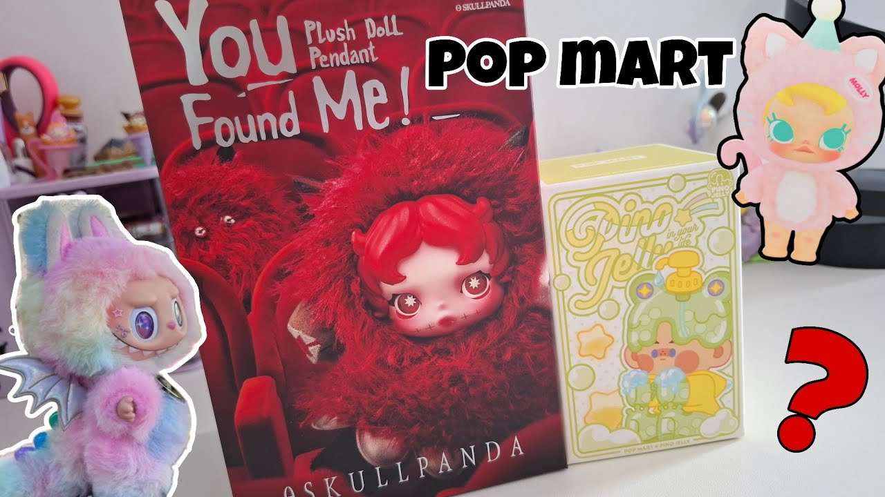UN PACCO DA POP MART!!! Blind Box Skullpanda You Found Me! Pino Jelly!