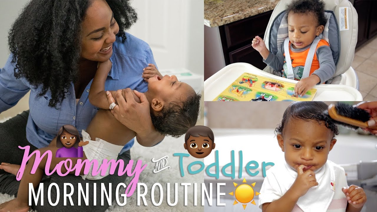 MORNING ROUTINE | Mommy & Toddler | Get Ready with Us