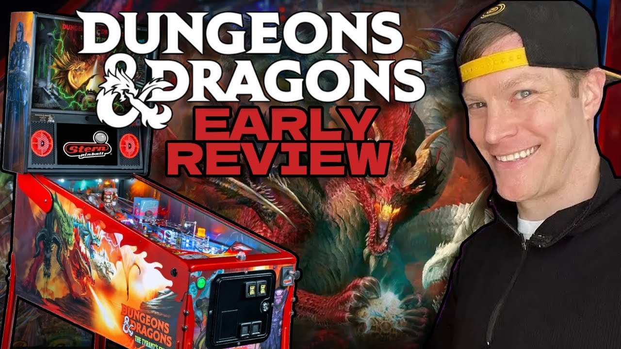 Dungeons & Dragons Pinball Gameplay Review - Stern Pinball