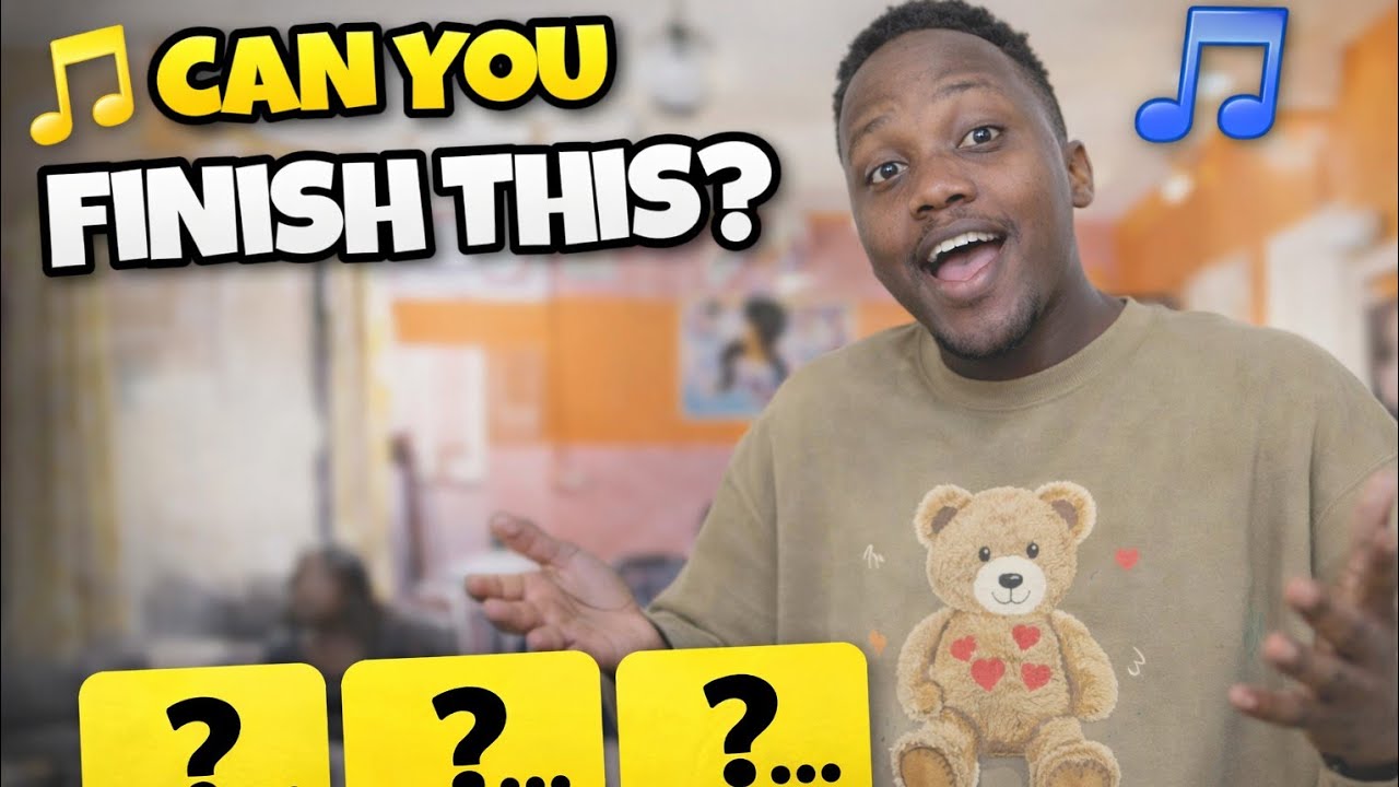 I played finish the lyrics with my cousins 😂/hilarious 😆/first video 📸