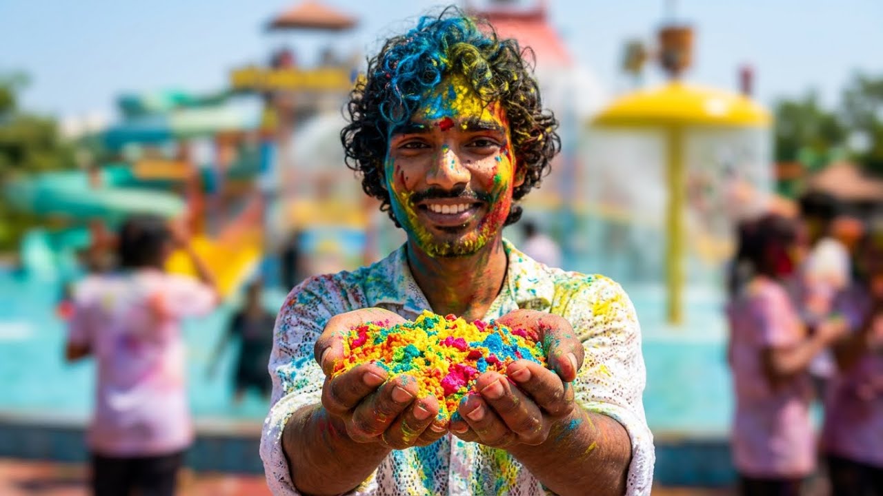 Bhubaneswar ki Sabse Crazy Holi 🫟😱 | Wonderla Holi Party Vlog