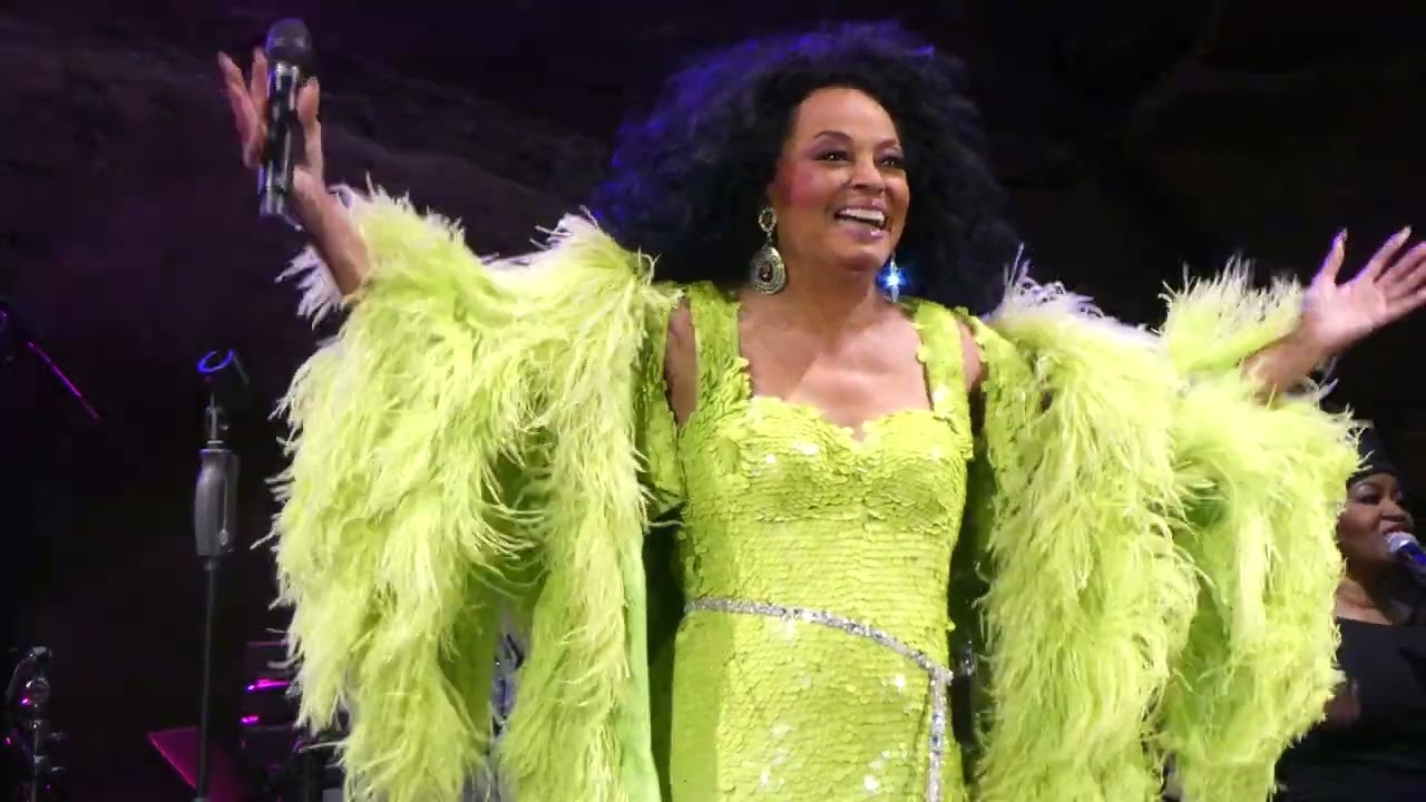 Front Row Red Rocks - Diana Ross - Intro - I'm Coming Out - Morrison CO - 06-28-2024
