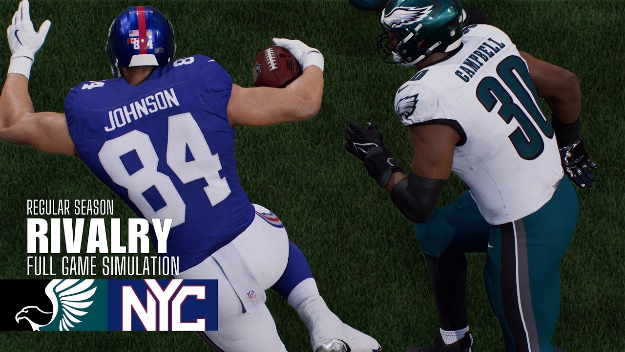 Eagles vs. Giants | 2026 Rivalry Game | Madden NFL 26 Simulation