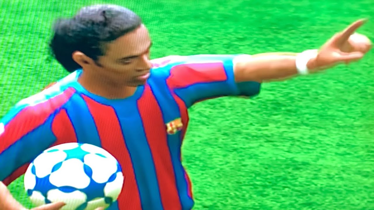FIFA 06 - Sevilla vs Barcelona - PS2 Gameplay