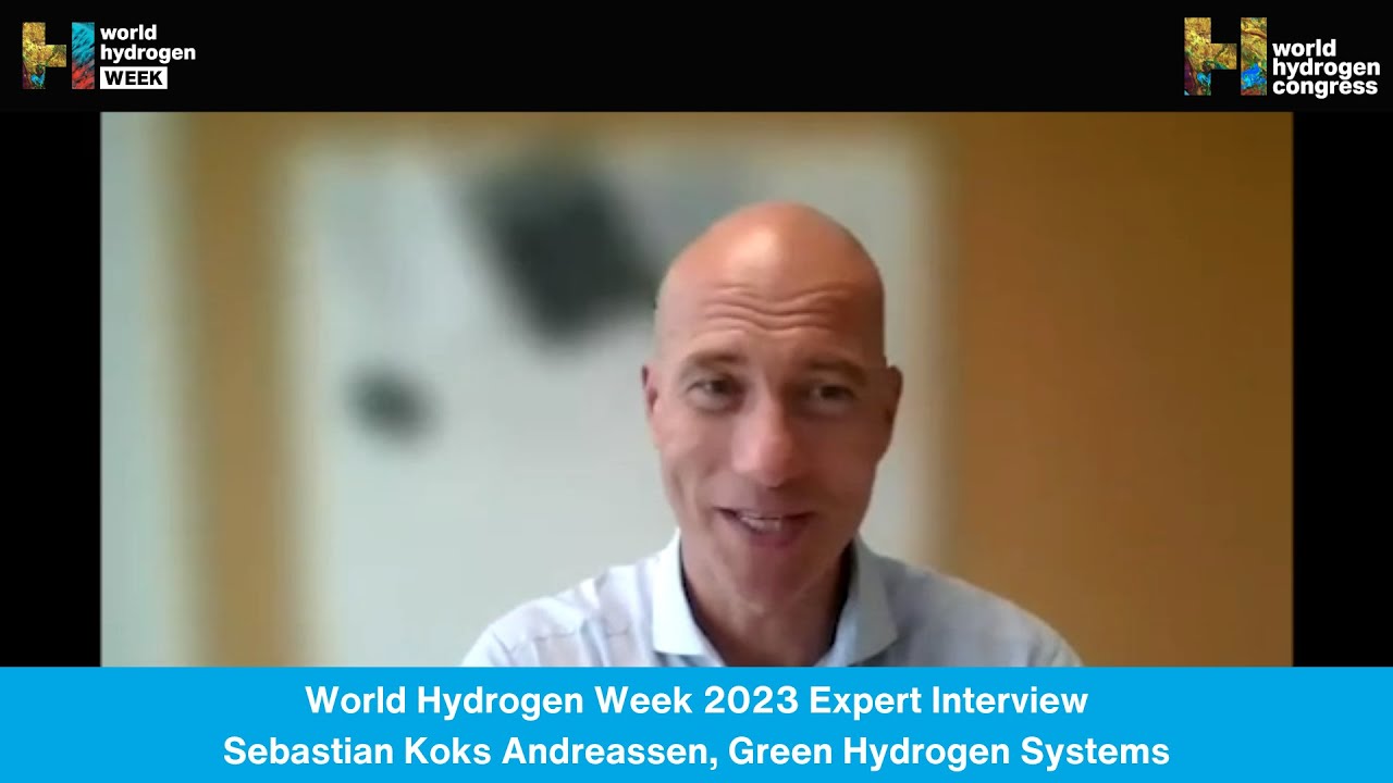 World Hydrogen Week-  Expert Interview: Sebastian Koks Andreassen, Green Hydrogen Systems
