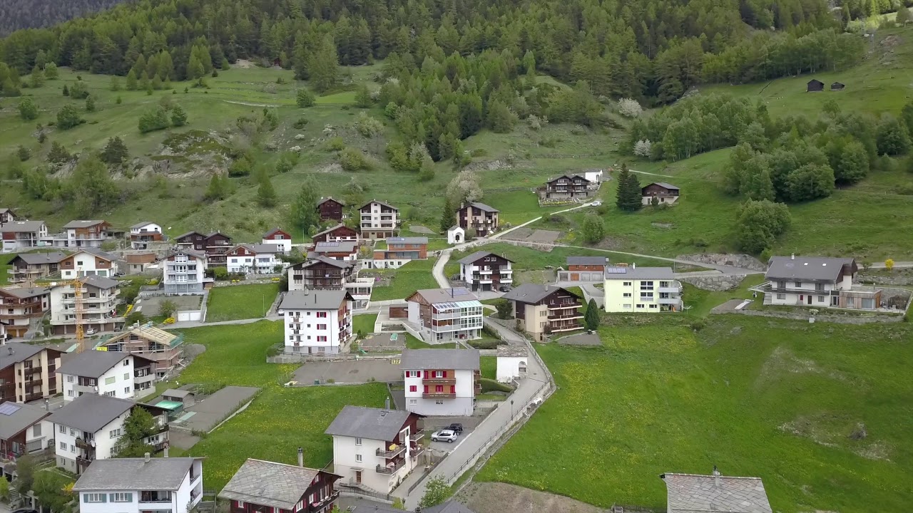 In Visperterminen with a DJI Mavic Pro