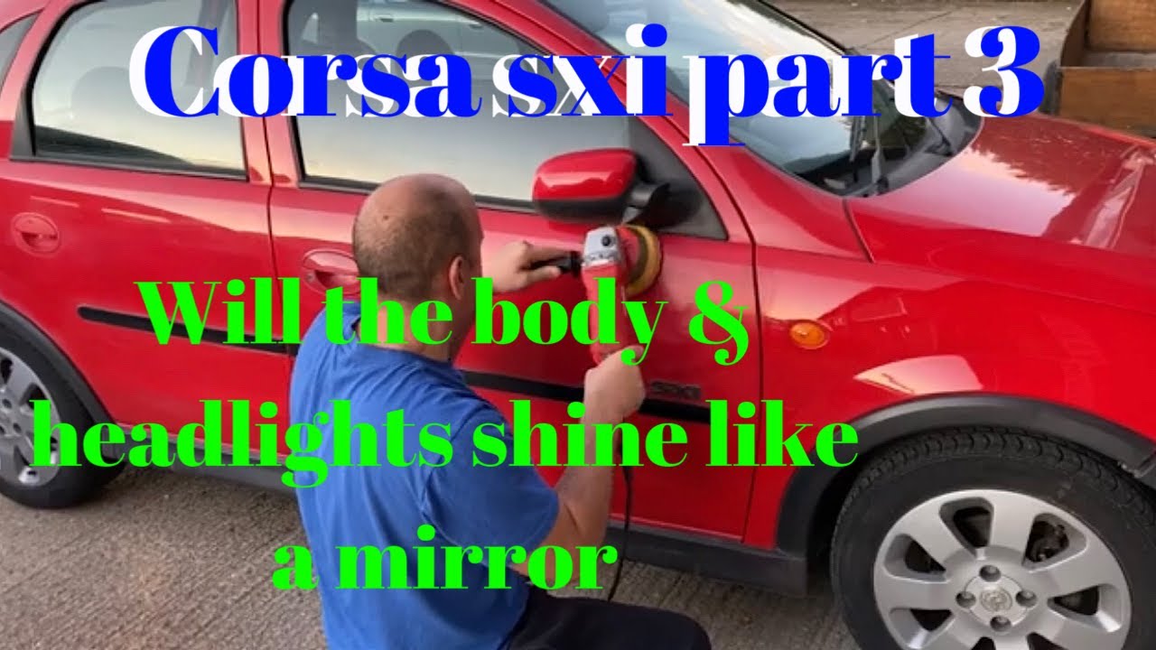 WILL IT SHINE?! | 2003 Corsa C SXi Part 3: 20 Year Old Red Paint Recovery - Buff or Paint?