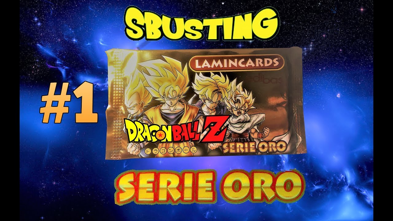 Sbusting Dragon Ball Z Serie Oro Lamincards PARTE 1