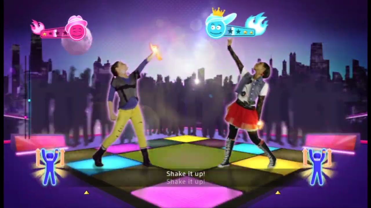 Just Dance Disney Party Shake it up 2 players 