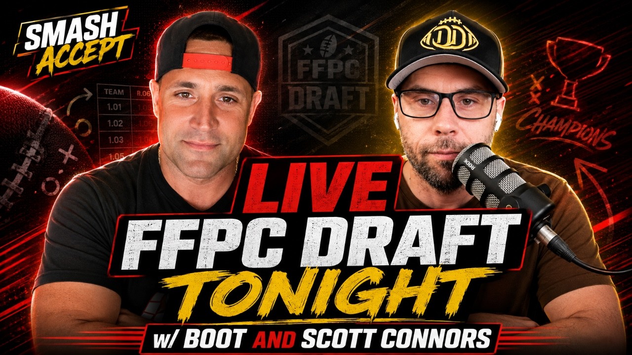 LIVE FFPC Draft 2026 | Real-Time Picks & Analysis w/ Scott Connor
