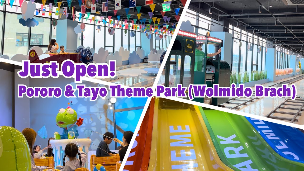 Just Open! Pororo & Tayo Theme Park (Wolmido Brach)
