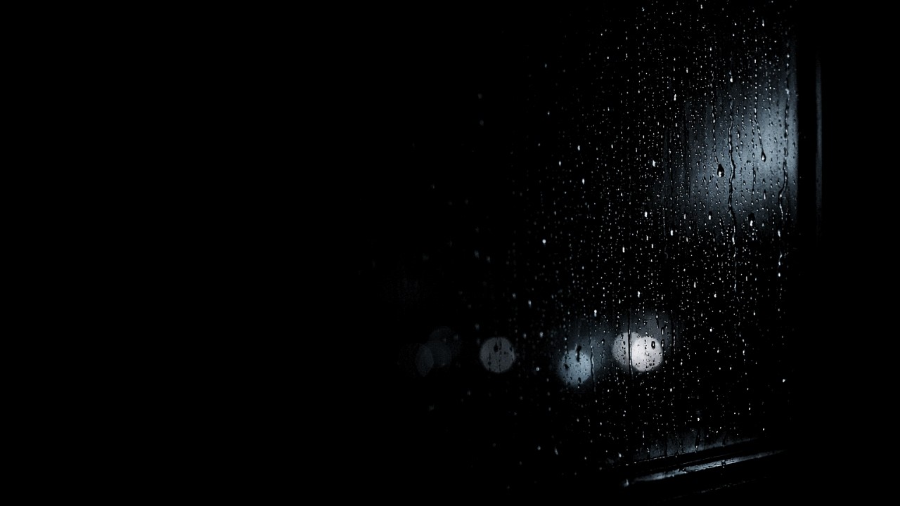Rain & Thunder Shelter 🌩️ 8H Night Storm for Safe, Deep Rest (Black Screen)