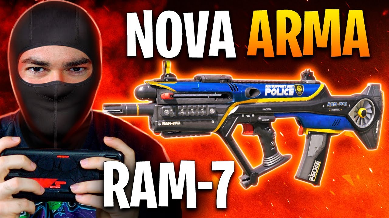 NOVA ARMA RAM-7 CHEGOU no COD MOBILE