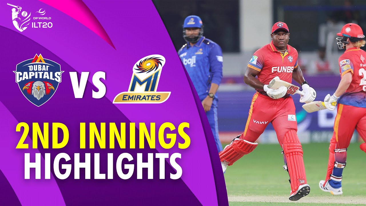2nd Innings Highlights | Dubai Capitals vs MI Emirates | Match 18 | DP World ILT20 | M3Y1K