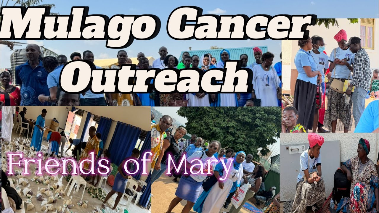 Mulago Cancer Institute Outreach, thanksgiving shopping and packing, Friends of Mary EOY celebration