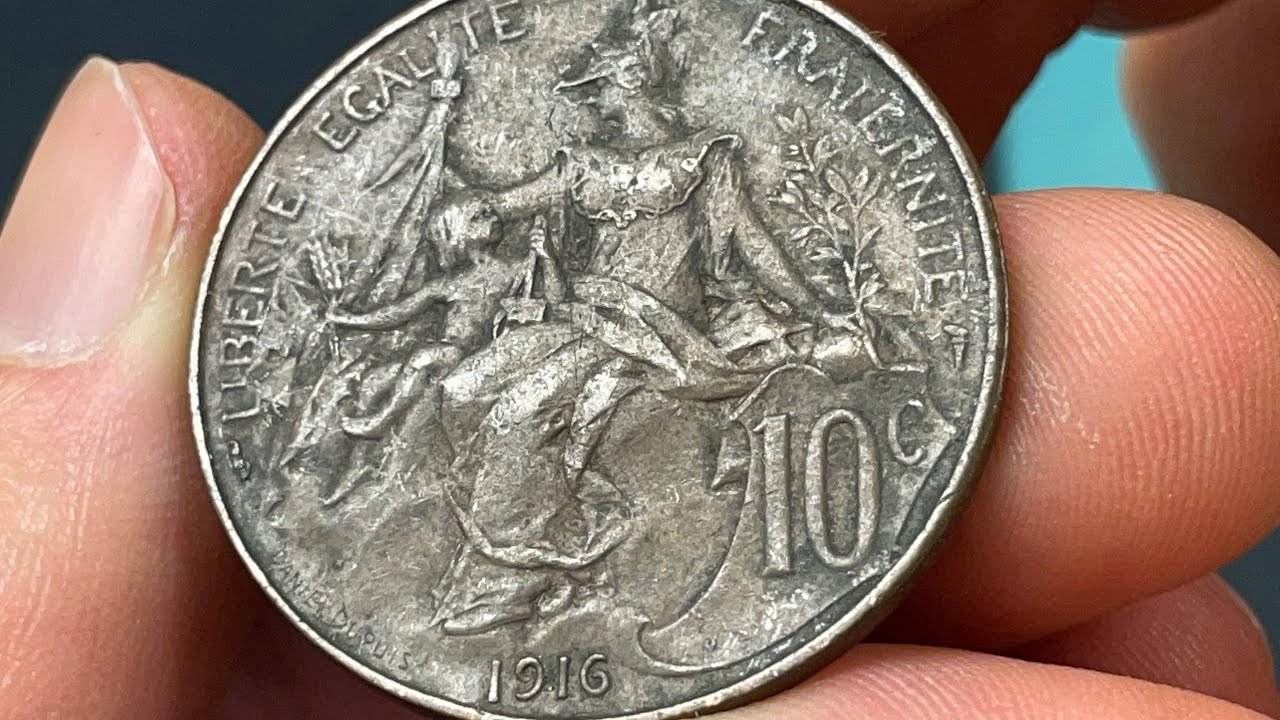 1916 France 10 Centimes Coin &bull;&nbsp;Values, Information, Mintage, History, and More