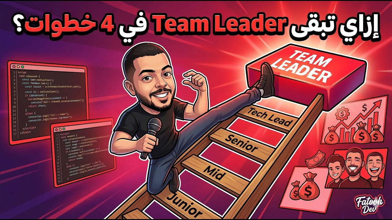 إزاي تبقى Team Leader في 4 خطوات