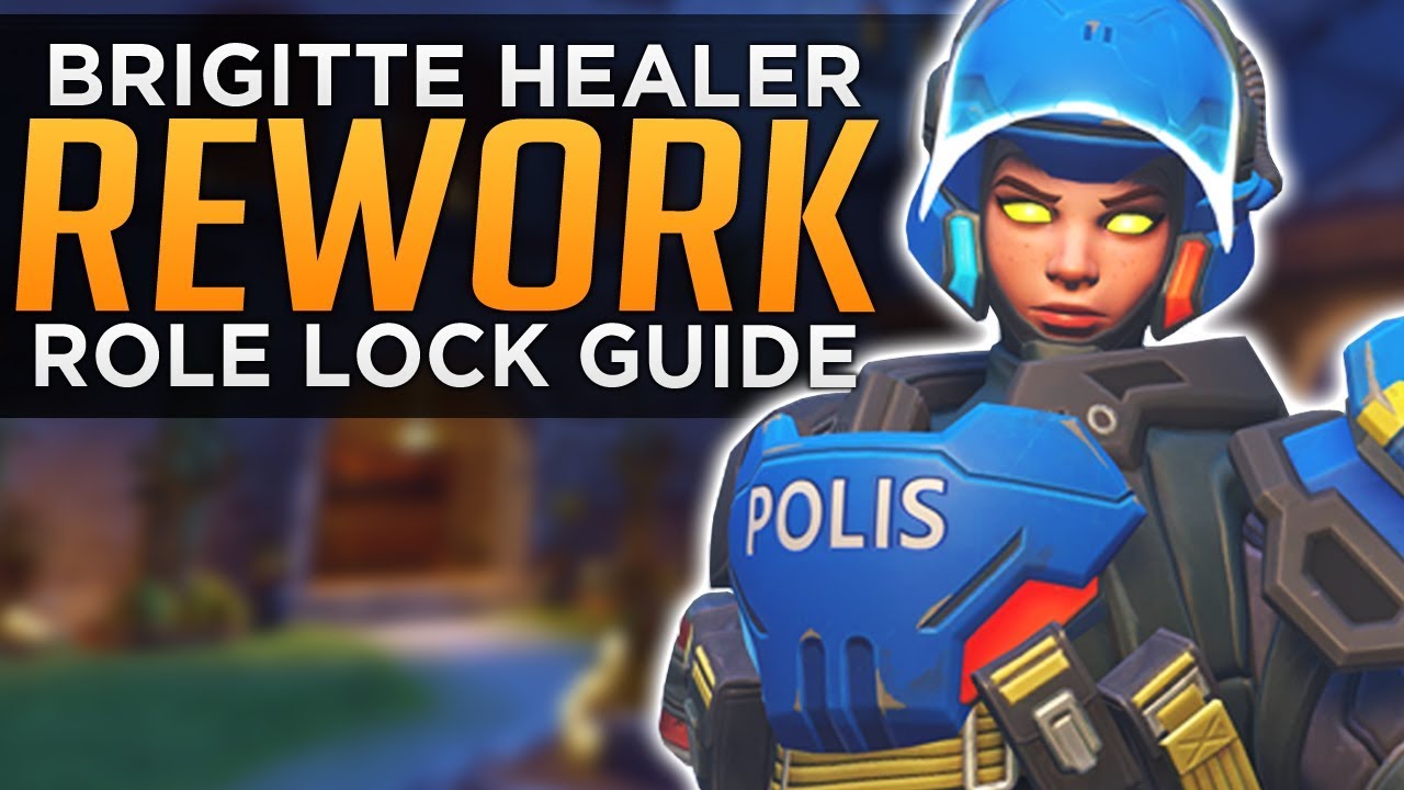 Overwatch: Brigitte REWORK Review - Good in 2-2-2 Role Lock?
