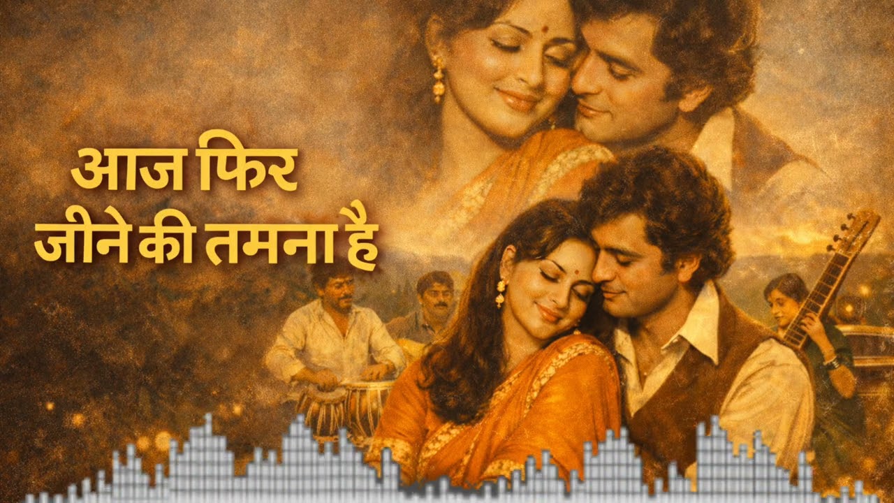 Aaj Phir Jeene Ki Tamanna Hai_Old Is Gold Bollywood Romantic Song_65s-70s 