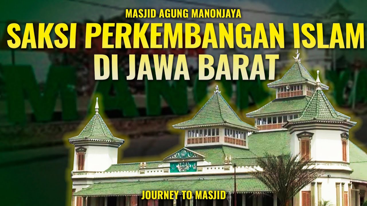 Masjid Agung Manonjaya, Berusia Hampir 2 Abad dan Tetap Kokoh